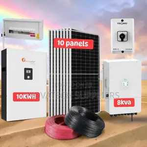 High Capacity 200ah 48v 10kwh Lithium Hybrid Solar Power System Viva