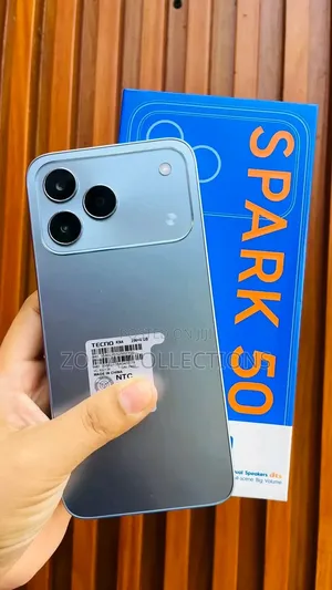 New Tecno Spark 50 128 GB Gray