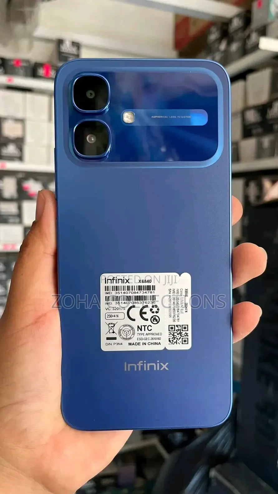 New Infinix Smart 20 128 GB Blue