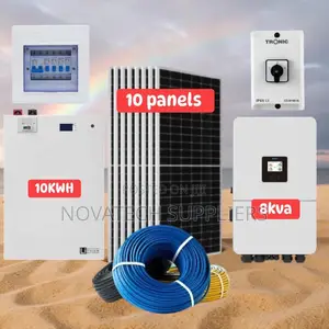 48v 200ah 10kwh Lifepo4 Solar System 7-Year Warranty 16-Year Life