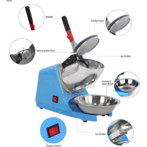 Blue Electric Ice Crusher