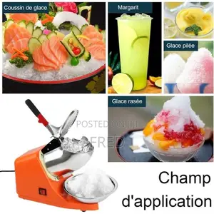 Blue Electric Ice Crusher