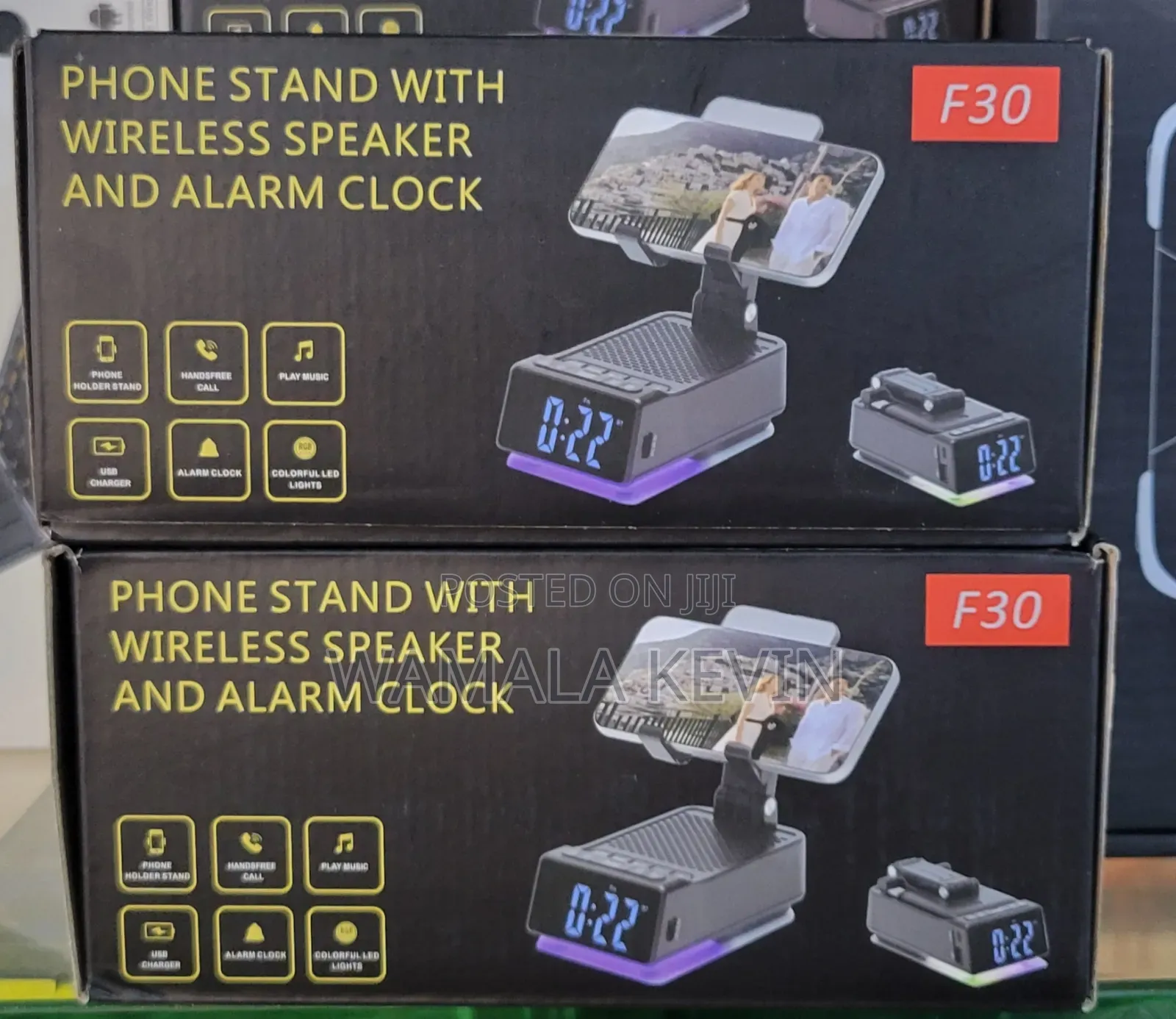 Phone Stand With Bluetooth Speaker 2 in 1