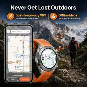 Mibro Gs Explorer S Smartwatch Outdoor GPS With 1.32 Inchtitanium Case