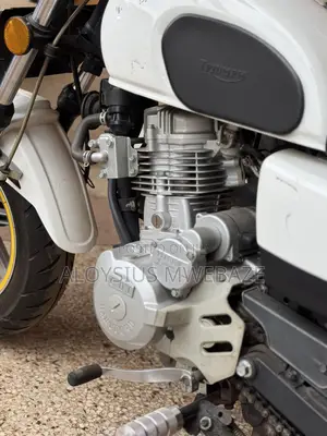 Triumph Bike 2017 White