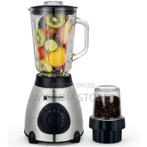 2 in 1 Ice Crushing Powerful Glass Jar Blender 1.5 Litre
