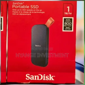 Sandisk Portable SSD With 1tb Capacity.