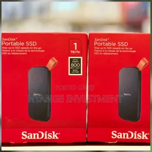 Sandisk Portable SSD With 1tb Capacity.