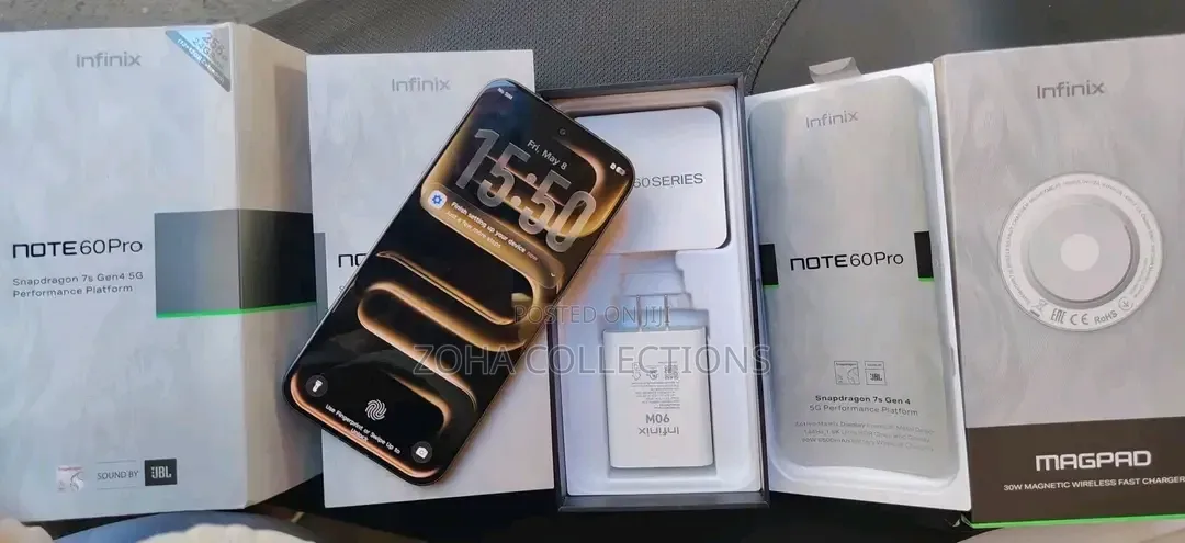 New Infinix Note 60 Pro 256 GB Gray