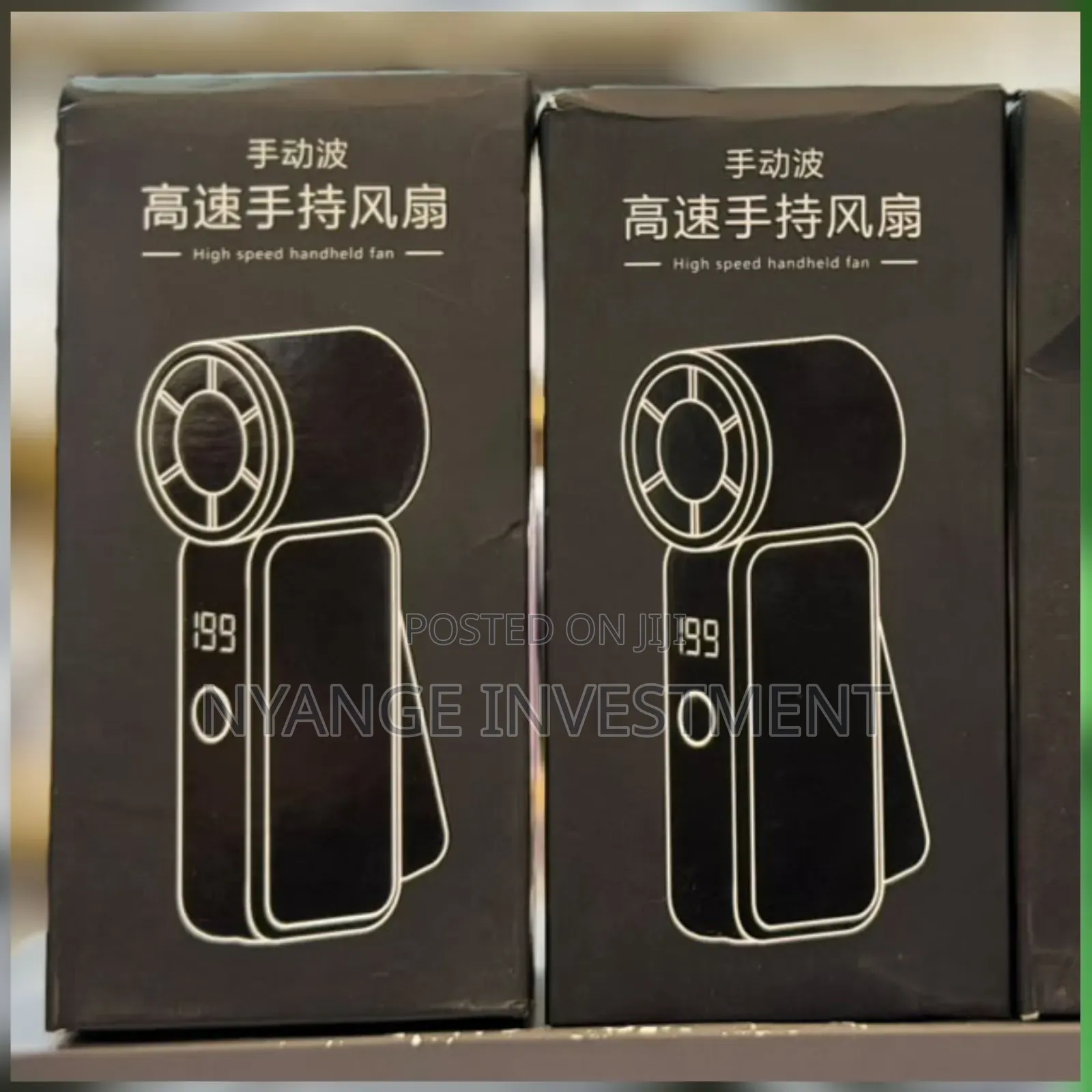 Y38 Foldable Mini Handheld Turbo Fans. Hand Held Rechargeable Fan