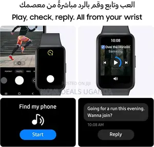 Samsung Galaxy Fit3 Smartwatch, Exercise and Sleep Tracking, Bluetooth