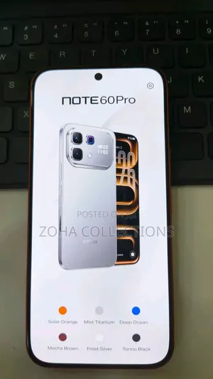 New Infinix Note 60 Pro 256 GB Orange