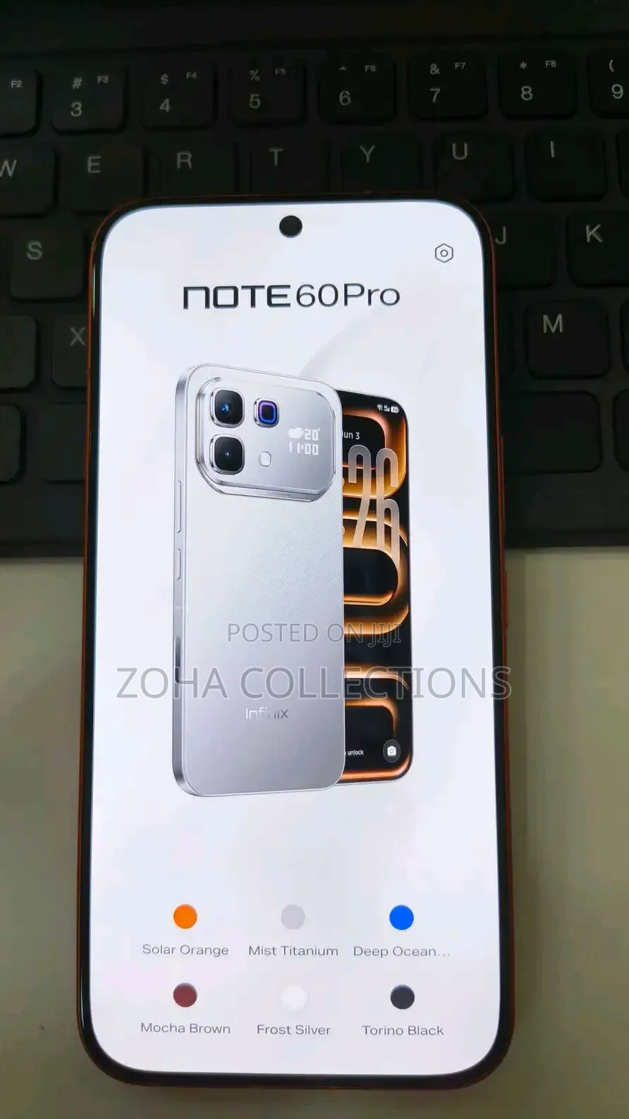 New Infinix Note 60 Pro 256 GB Orange