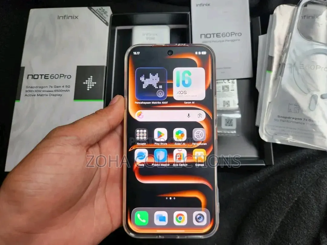 New Infinix Note 60 Pro 256 GB Orange