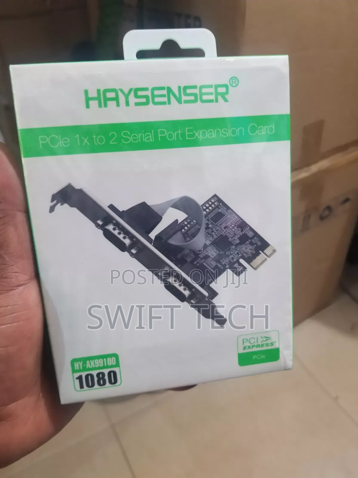 Haysenser Pcie to Serial Expansion Card