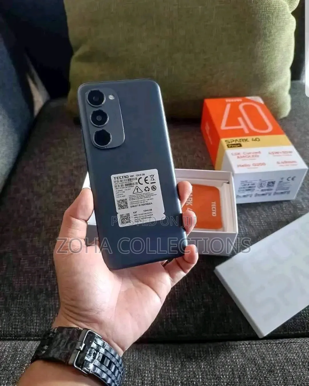New Tecno Spark 40 Pro+ 256 GB Black