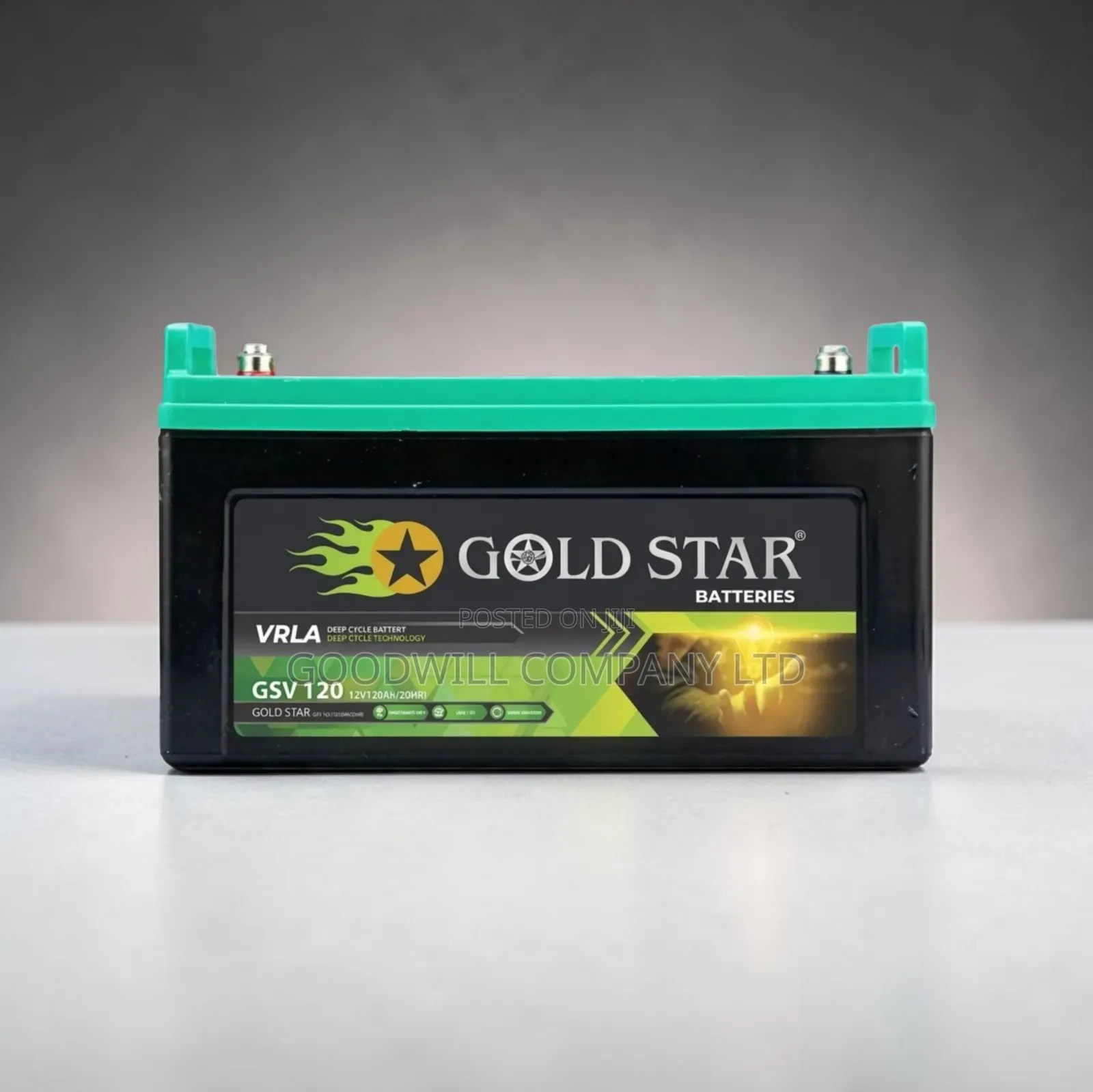 120ah Interstellar Gold Star Battery