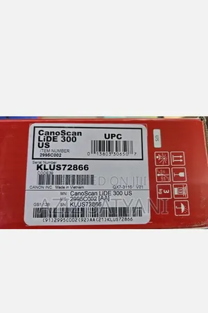 Canon Lide 300 Light A4 Flatbed Scanner Design for Home and Office Use