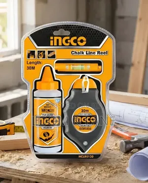 Ingco Chalk Line Reel Set