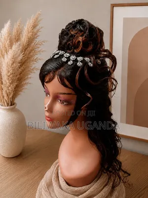 Bridal/Kwanjula/Kukyala Human Hair Lace Wig