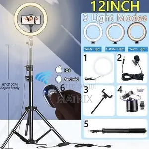 10 Inch RGB Ring Light With Tripod Stand