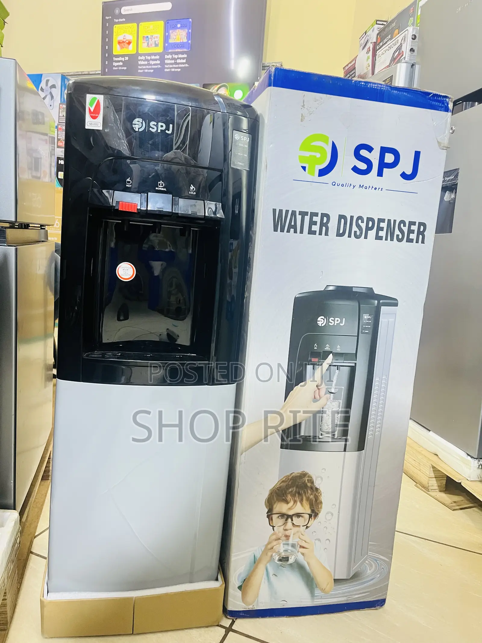 SPJ Water Dispenser Top Loader