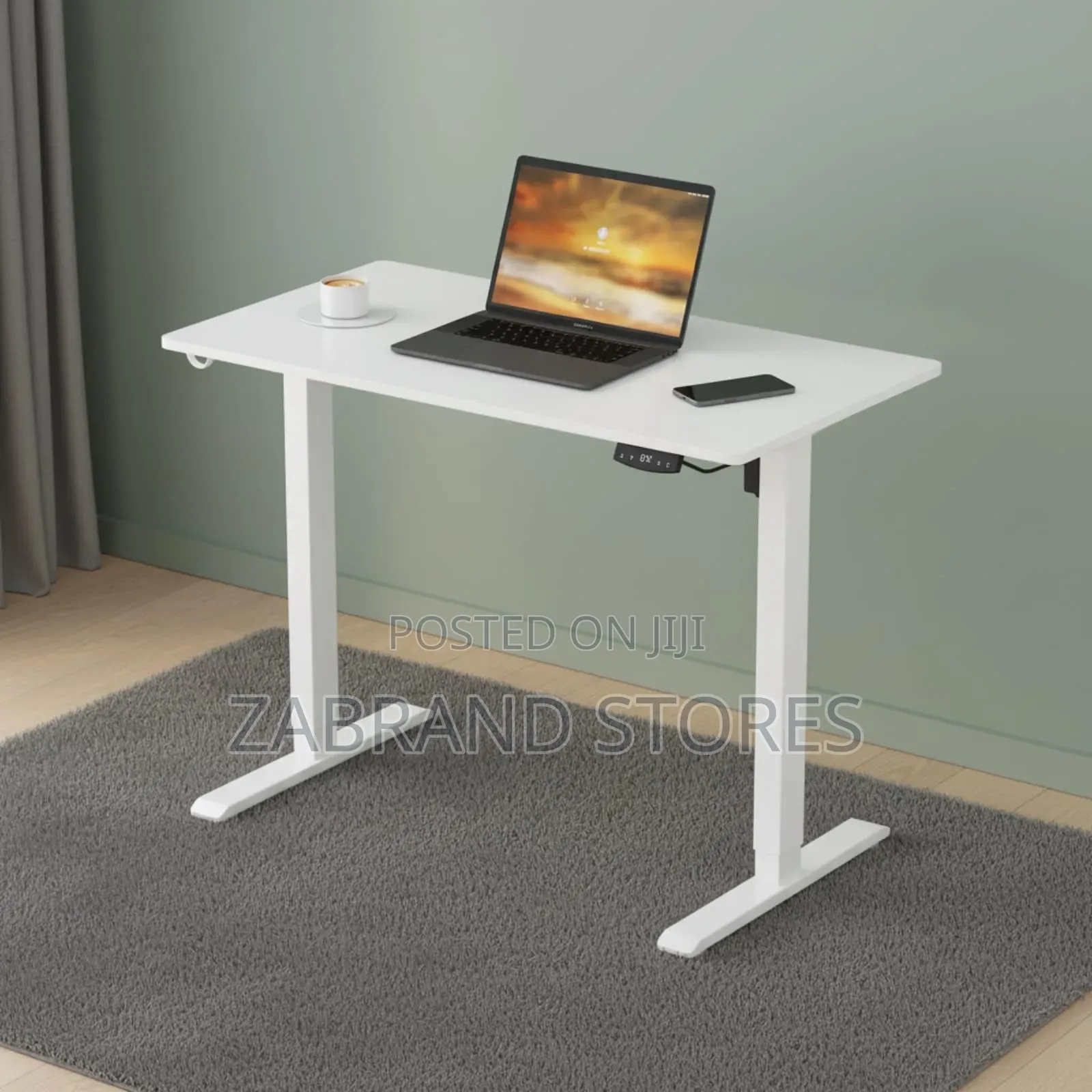 Adjustable 3-Stage Dual Motor Electric Standing Desk
