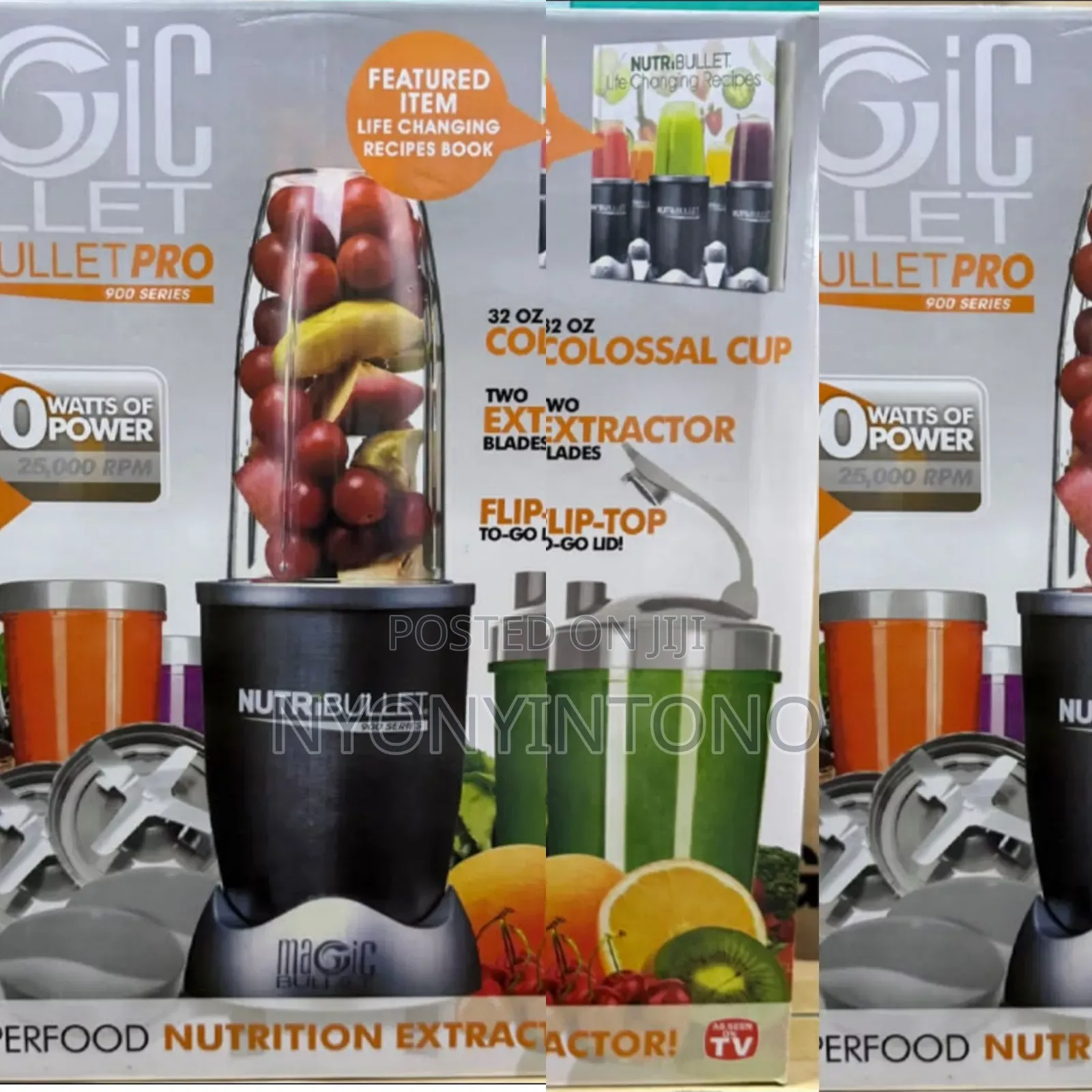Magic Bullet Nutri Bullet Pro 900watts Food Extractor