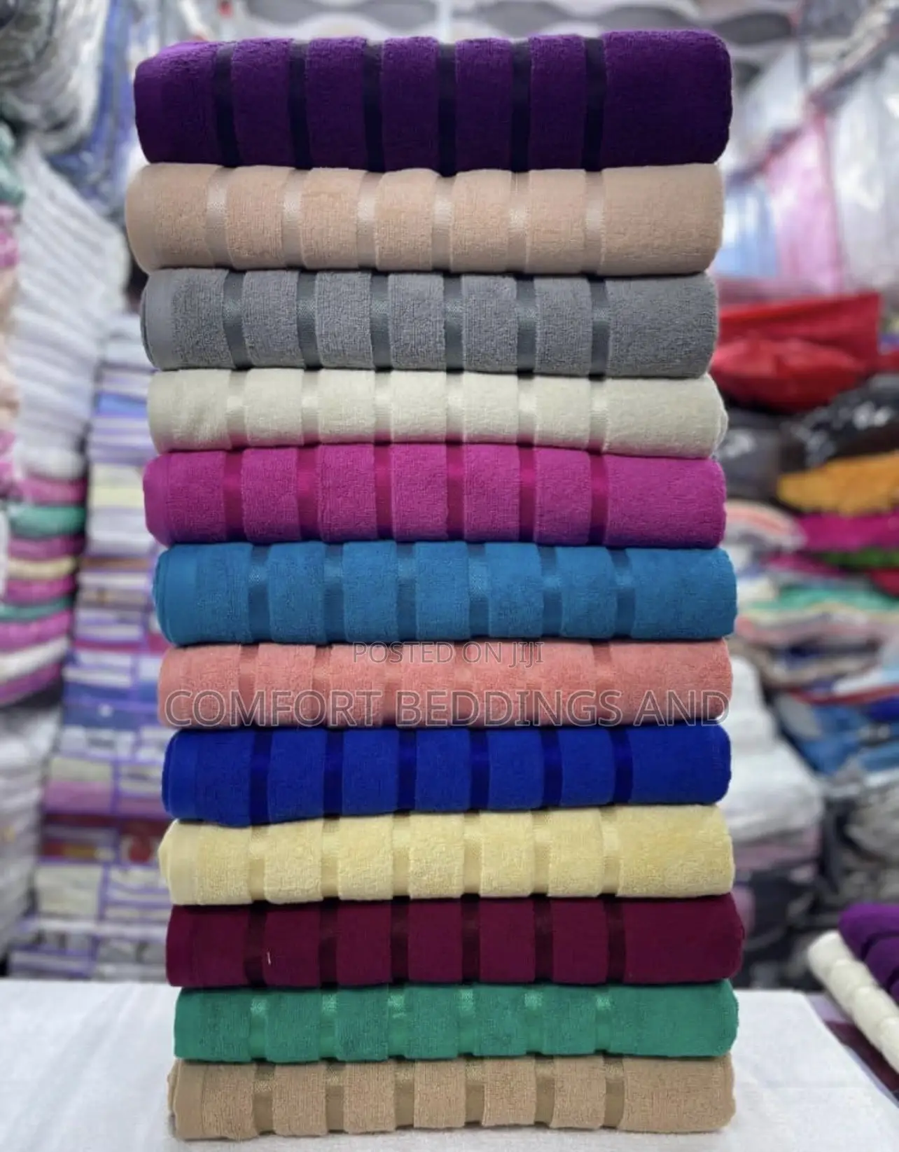 Six Stripes Towels
