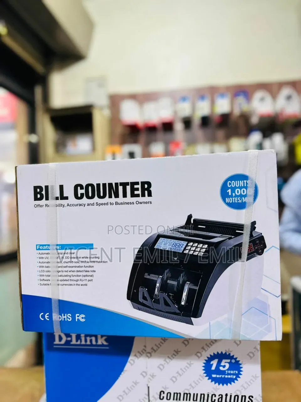 Bill Counter Machine 001