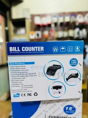 Bill Counter Machine 001