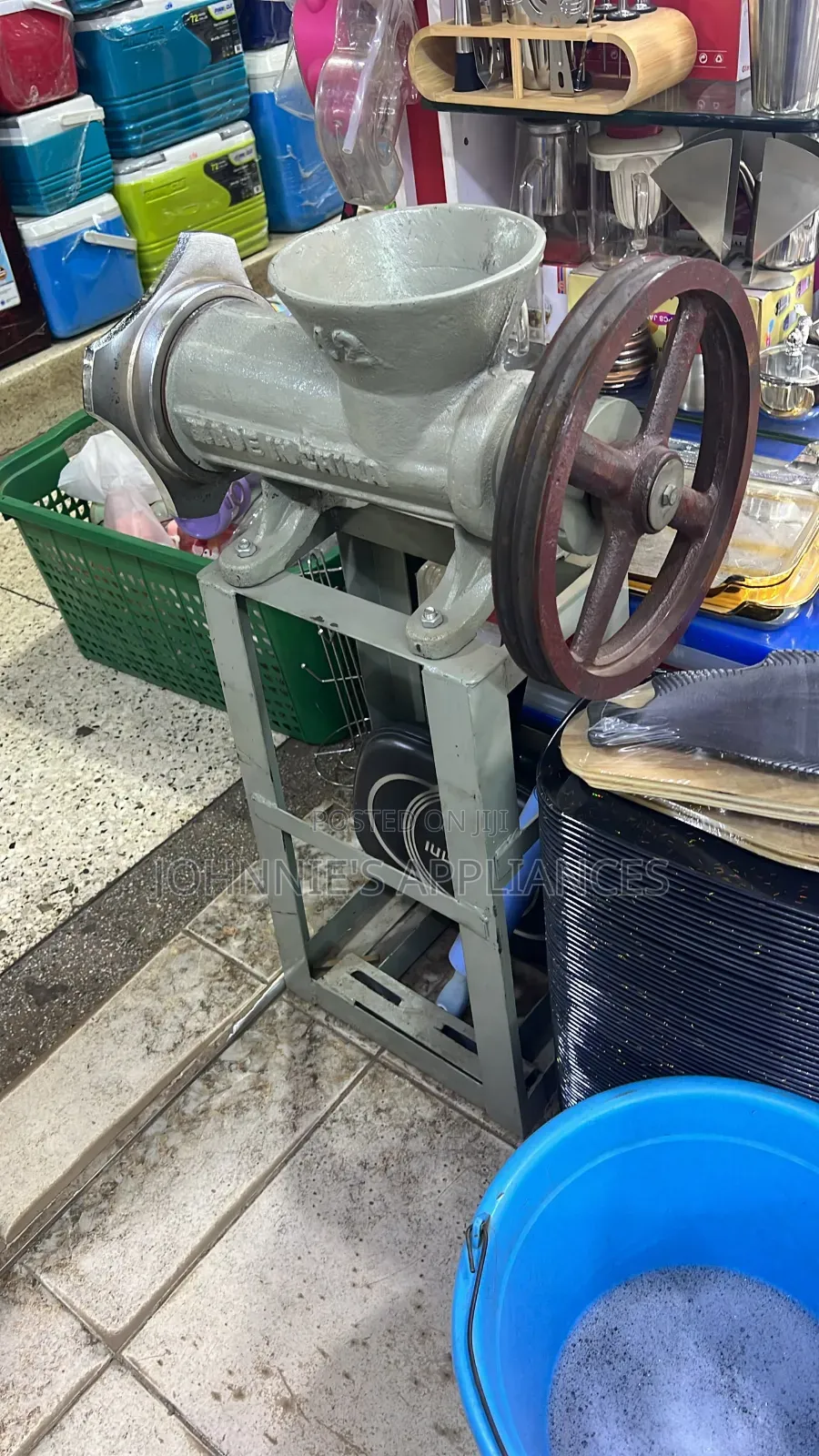 Commercial Driven Meat Mincer With Mota Engine