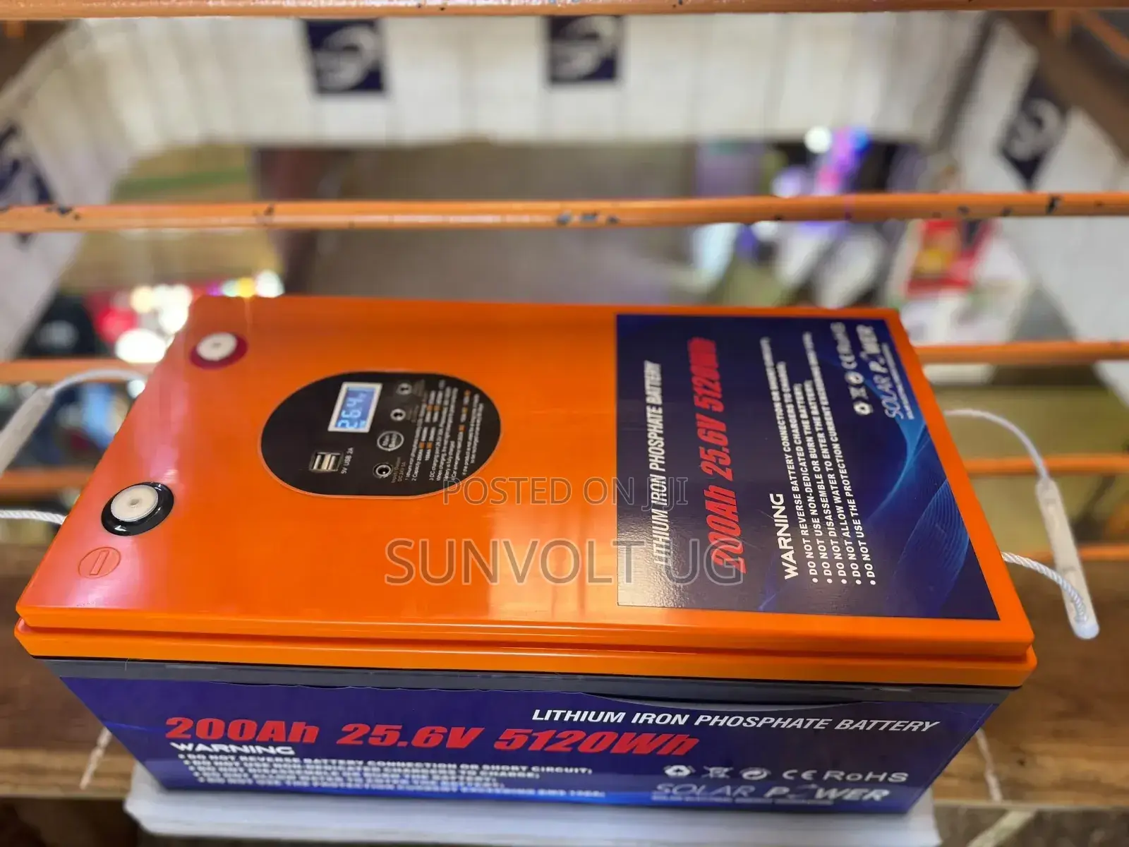 200ah/25.6v Lithium Iron Battery
