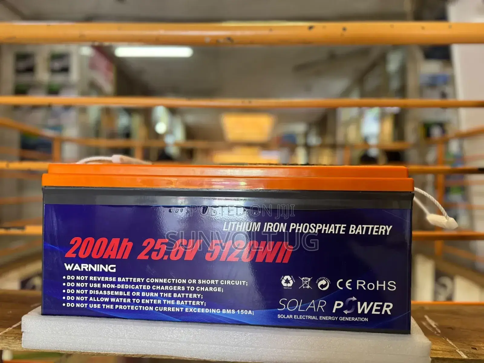 200ah/25.6v Lithium Iron Battery