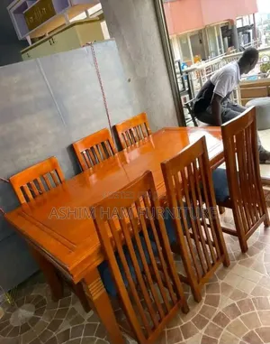 6 Seater Solid Wood Dining Table