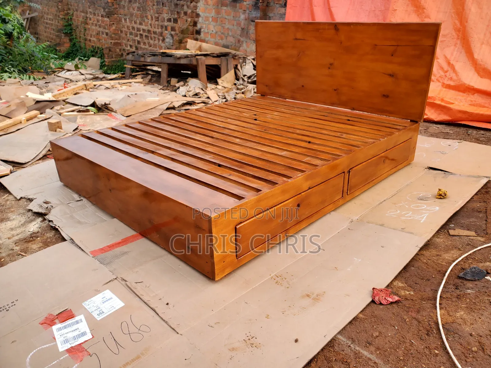 Pallet Box Bed
