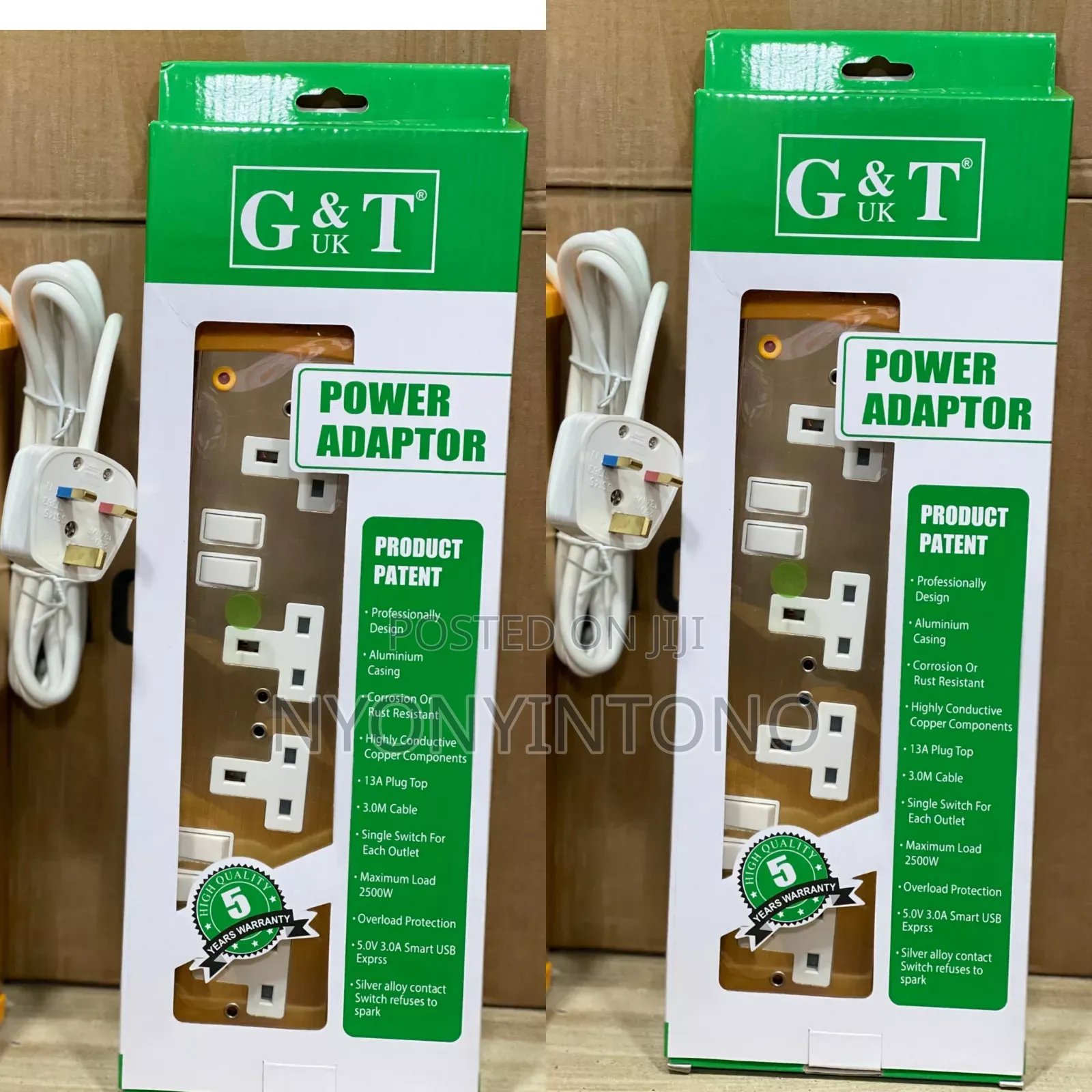 G T High Quality Extensions Power Adapter