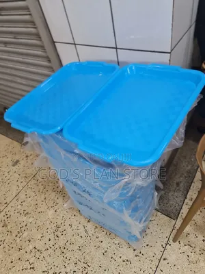 Light Blue Plastic Serving Trays 12pcs Plastic Serving Trays 12pcs