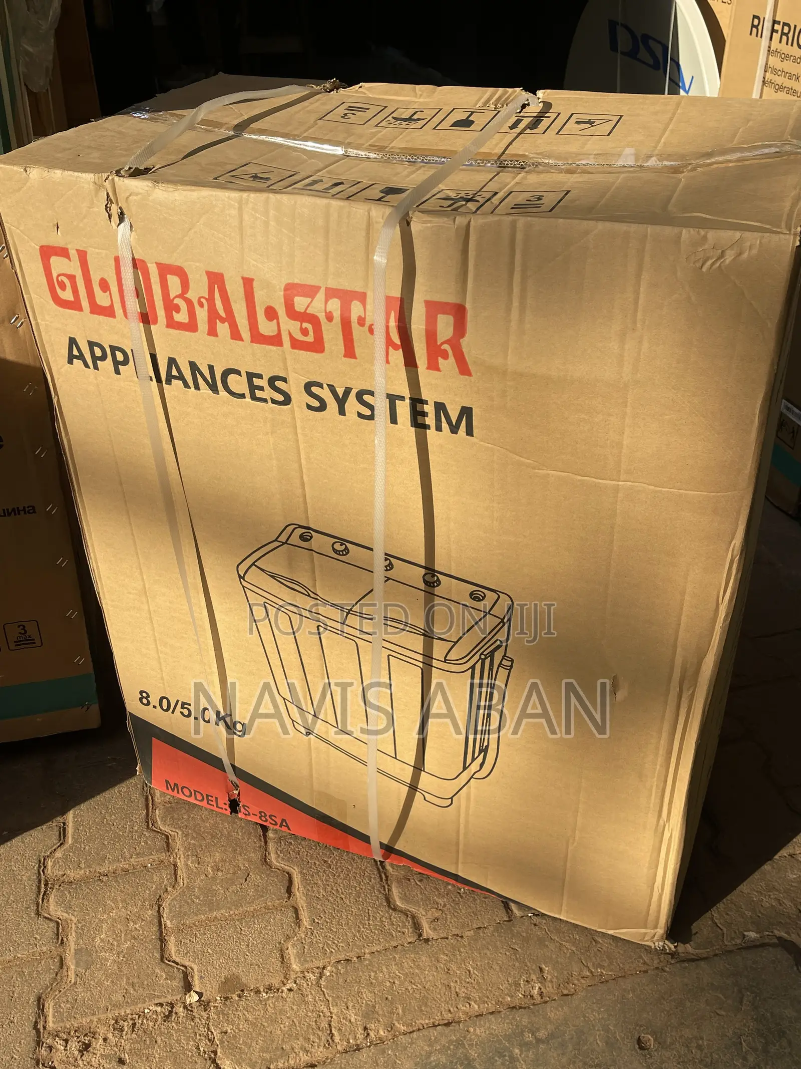 Globalstar 8kgs Twin Tub Washing Machine