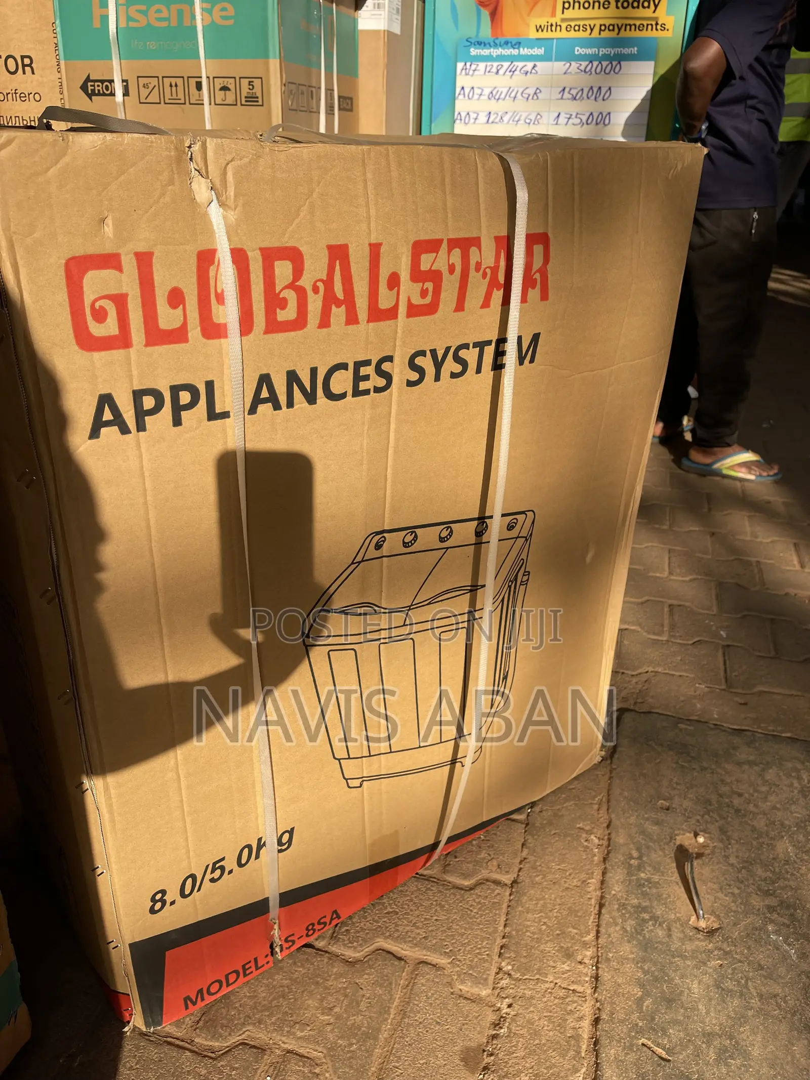 Globalstar 8kgs Twin Tub Washing Machine