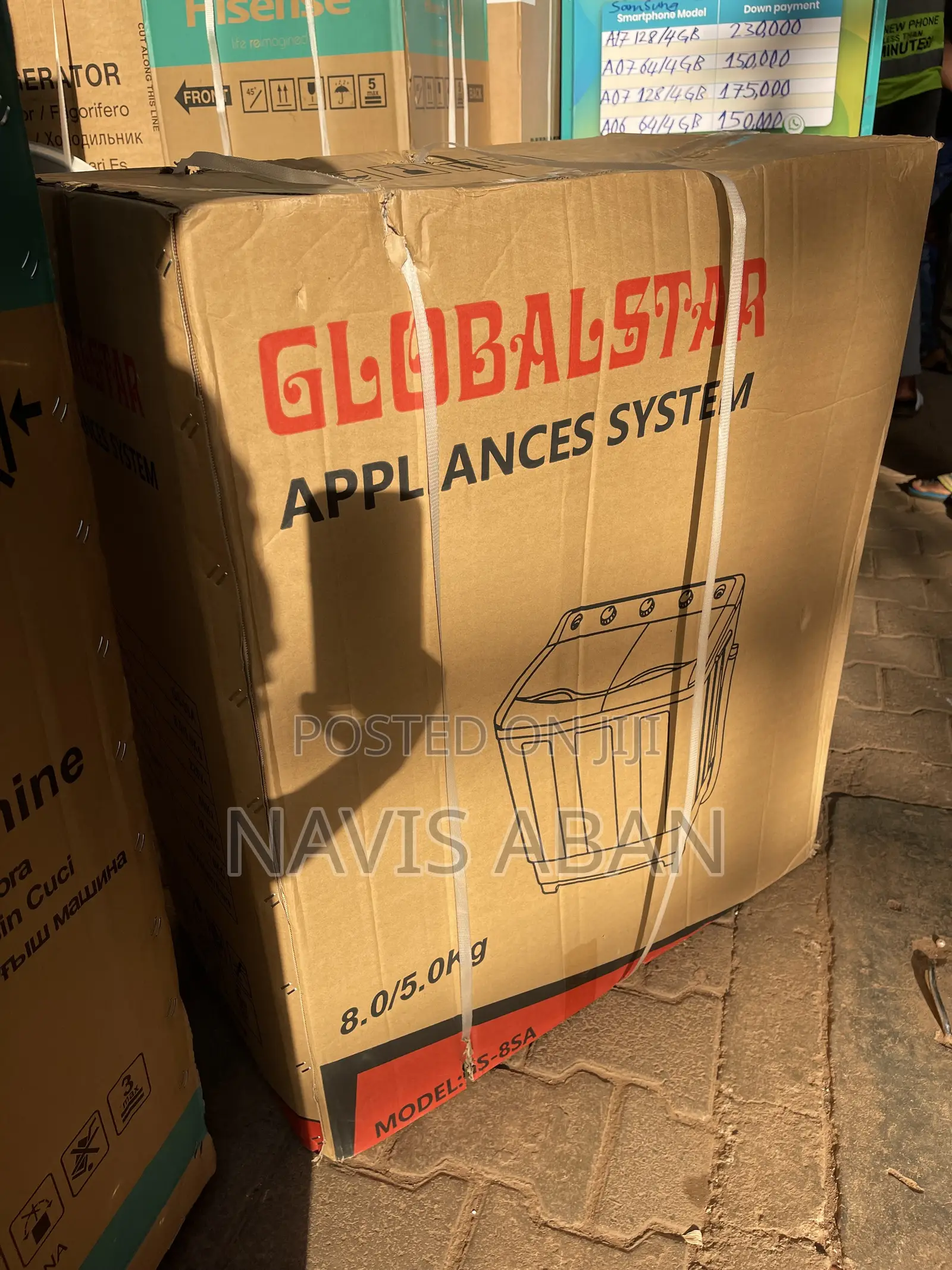 Globalstar 8kgs Twin Tub Washing Machine