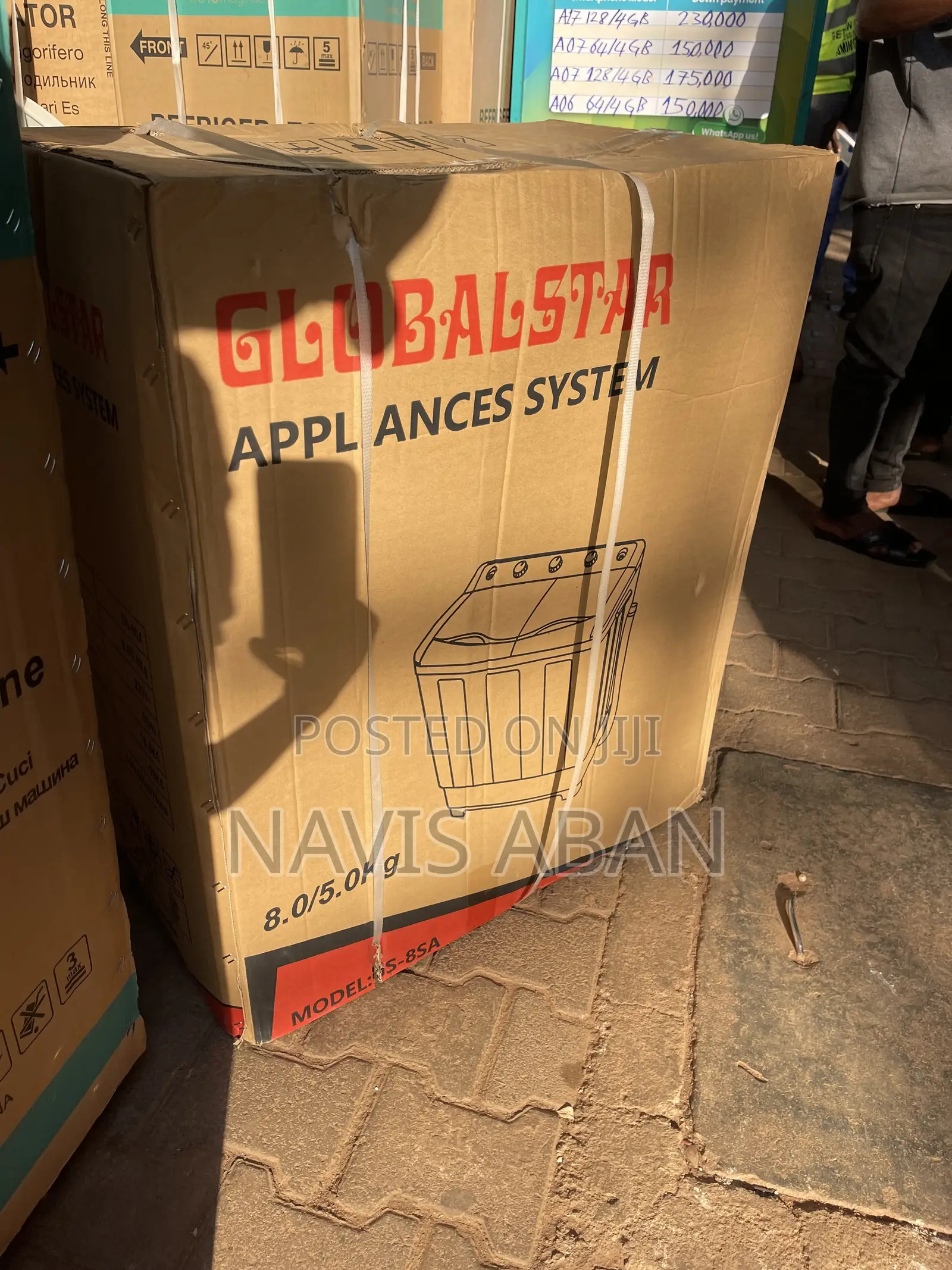 Globalstar 8kgs Twin Tub Washing Machine