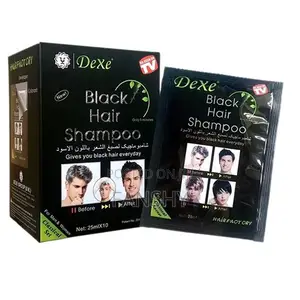 Original Dexe Black Hair Shampoo Set - 25mlx10
