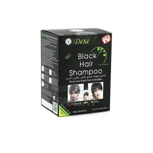 Original Dexe Black Hair Shampoo Set - 25mlx10