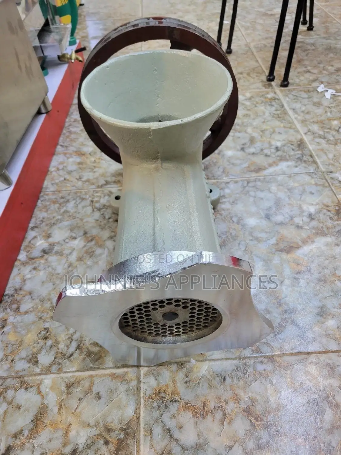 Commercial Driven Meat Mincer With Mota Engine