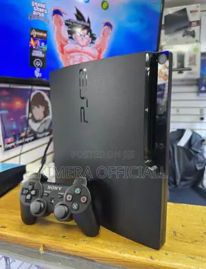 Uk Used Ps3 Slim Gaming Console. Chipped With 15 Games Pes 26, Mk