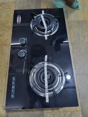 Boko Double Burner Gas Stove/ Tempered Glass Top/ Automatic Ignition