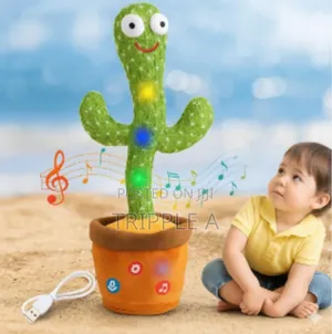 Kidology Kids Dancing Talking Cactus Toy