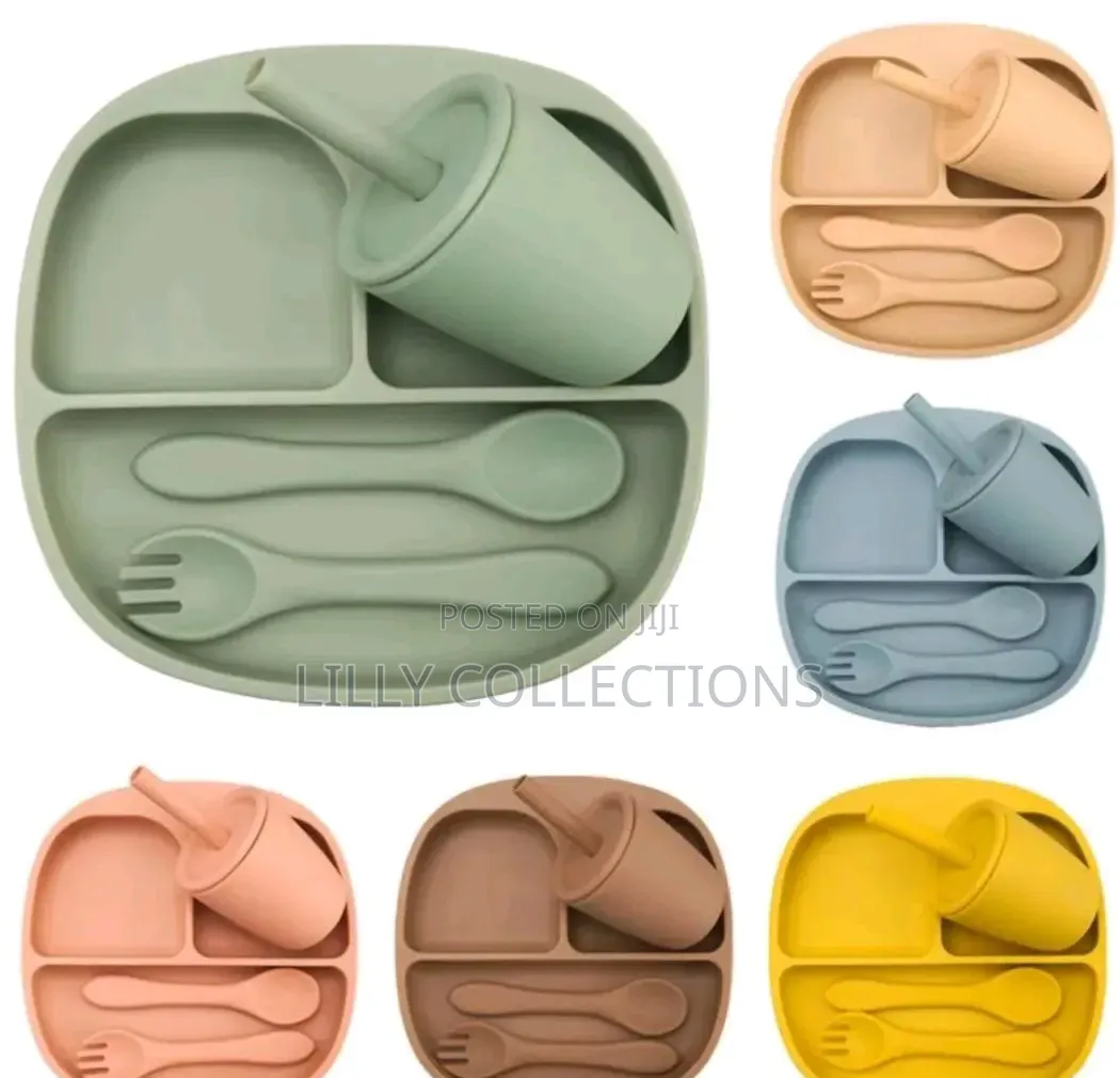 Silcon Baby Feeding Set