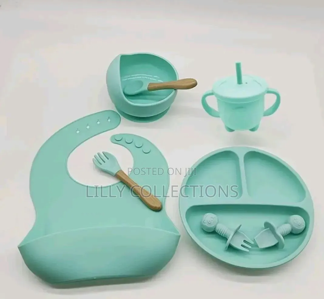 Silcon Baby Feeding Set